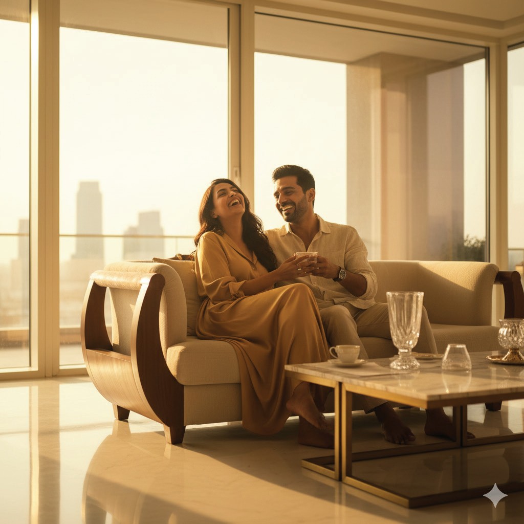 Furnished studio interior at JainX Cyber City